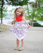 Load image into Gallery viewer, Mommy and Me Firework Show Handkerchief Hem Maxi Dress (Child)