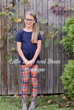 Load image into Gallery viewer, Fall Plaid Peplum Set
