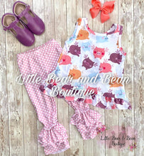 Load image into Gallery viewer, When Pigs Fly Ruffle Swing Top Set