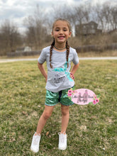Load image into Gallery viewer, Mermaid Denim Short Set