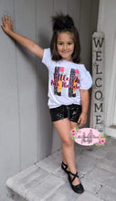 Load image into Gallery viewer, Little Miss Rule the School Sequin Shorts Set
