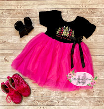 Load image into Gallery viewer, Pink Christmas tulle dress