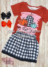Load image into Gallery viewer, Plaid skirt set