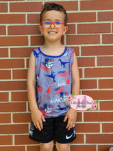 Load image into Gallery viewer, Daddy & Me Let Freedom Roar Tank- kids