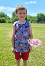 Load image into Gallery viewer, Daddy & Me Let Freedom Roar Tank- kids