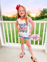 Load image into Gallery viewer, Boom Baby Denim Short Set