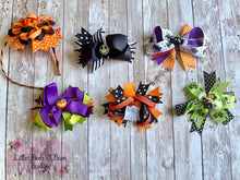 Load image into Gallery viewer, Halloween ribbon bows
