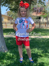 Load image into Gallery viewer, 'Merica Red Short Set