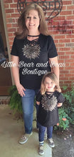 Load image into Gallery viewer, Mommy and Me Children's Cheetah Sunflower Top