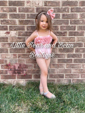 Load image into Gallery viewer, Blush Pink Flower Swimsuit