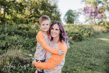 Load image into Gallery viewer, Mommy and Me Pumpkin Spice Coffee Raglan Adult