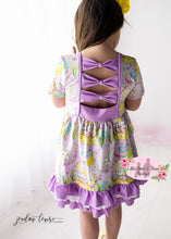 Load image into Gallery viewer, Spring Bunny Triple Layered Dress