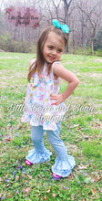 Load image into Gallery viewer, Pastel Birds Ruffle Swing Top Set