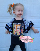 Load image into Gallery viewer, Size 14/16- Mommy & Me Leopard Sister Witches Top- Kids