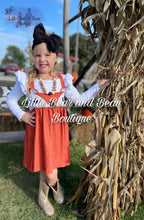 Load image into Gallery viewer, Fox Print Dress and Ruffle Shirt