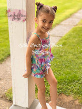 Load image into Gallery viewer, Tie Dye Ruffle Shorties Set