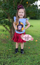 Load image into Gallery viewer, Sister Witches Drop Dead Velvet Skirt Set