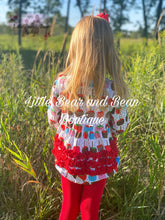Load image into Gallery viewer, Candy Apple Fruit Ruffle Butt Romper