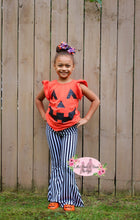 Load image into Gallery viewer, Pumpkin Stripe Belle Set