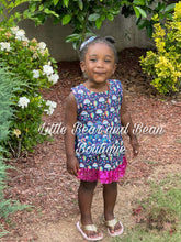Load image into Gallery viewer, Hot Air Balloon and Rainbow Sequin Swing Top