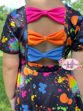 Load image into Gallery viewer, Kyra's Art Bow Back Twirl Dress