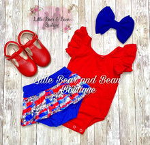 Load image into Gallery viewer, Stars Paint Stroke Leo and Skirted Bummie Set