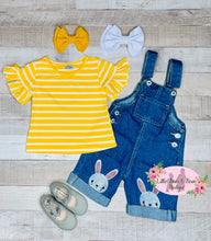 Load image into Gallery viewer, Bunny Overalls