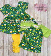 Load image into Gallery viewer, Festive and Lucky Lattice Legging Set