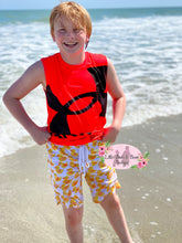 Load image into Gallery viewer, Rubber Duckie Swim Trunks