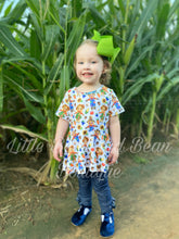 Load image into Gallery viewer, Scarecrow Peplum Denim Set