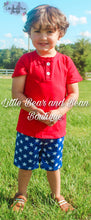 Load image into Gallery viewer, Star Spangled Short Set