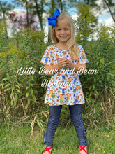 Load image into Gallery viewer, Scarecrow Peplum Denim Set