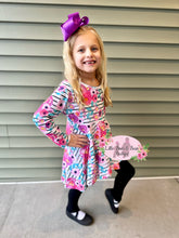 Load image into Gallery viewer, Striped Floral High Low Tunic