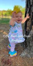 Load image into Gallery viewer, Rainbow Ruffle Swing Top Set