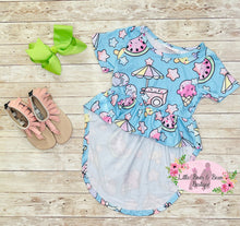 Load image into Gallery viewer, Pastel Summer High Low Top
