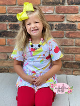 Load image into Gallery viewer, Doodle School 2.0 Peplum Set