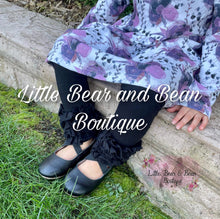 Load image into Gallery viewer, Gothic Purple Floral Tunic Set