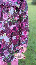 Load image into Gallery viewer, Maroon Floral Set