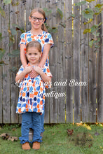Load image into Gallery viewer, Blue Gourds Tunic with Ruffle Leggings