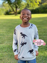 Load image into Gallery viewer, Mommy and Me Dino Light Sweatshirts