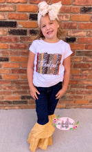 Load image into Gallery viewer, Cheetah Thankful Denim Belle Set