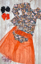 Load image into Gallery viewer, Pumpkin Tulle Bummie Set