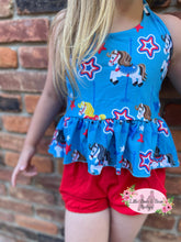 Load image into Gallery viewer, Red, White & Blue Carousel Set