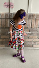 Load image into Gallery viewer, Spooky Treats Twirl Dress