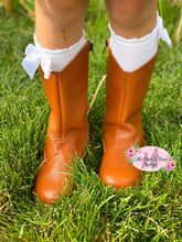 Load image into Gallery viewer, Brown Cowgirl Boots