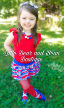 Load image into Gallery viewer, Stars Paint Stroke Leo and Skirted Bummie Set