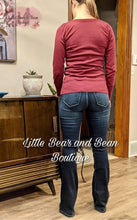 Load image into Gallery viewer, KanCan flare jeans from behind