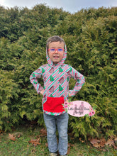 Load image into Gallery viewer, Christmas Tree Junkie Child Hoodie

