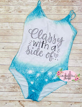 Load image into Gallery viewer, Mommy and Me Swimsuit (Ladies) Classy With A Side Of Sassy