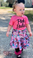 Load image into Gallery viewer, Pink Ladies Skirt Set